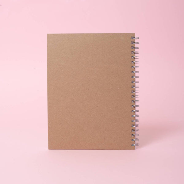 Folk Quilt Spiral Notebook