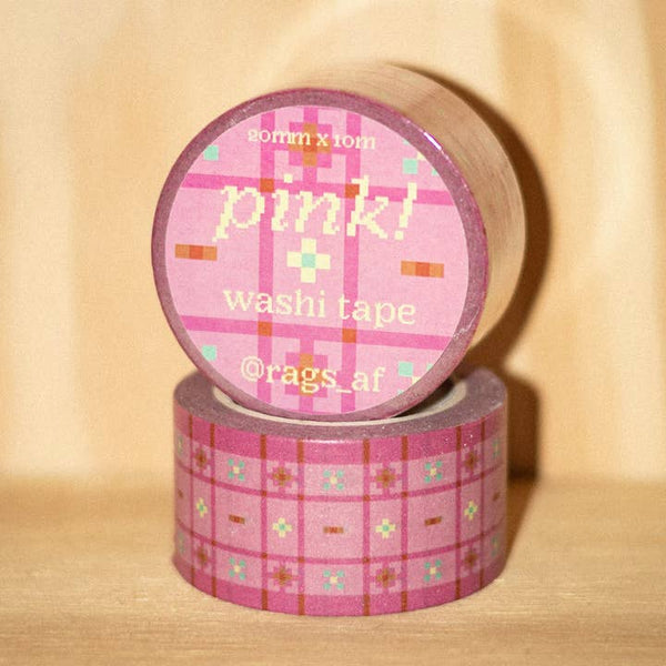 Pink Patterned! Washi Tape