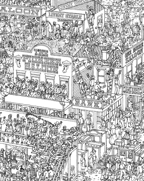 Where's Waldo? the Official Coloring Book