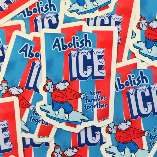 Abolish Ice Sticker - ICEE