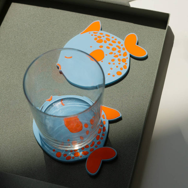 Pufferfish Coasters