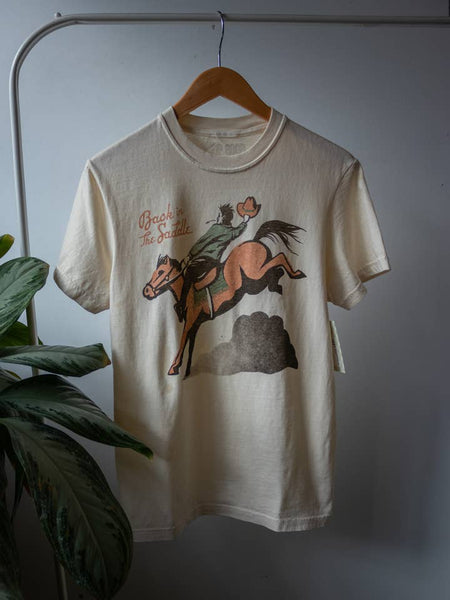 Back in the Saddle Western Tee