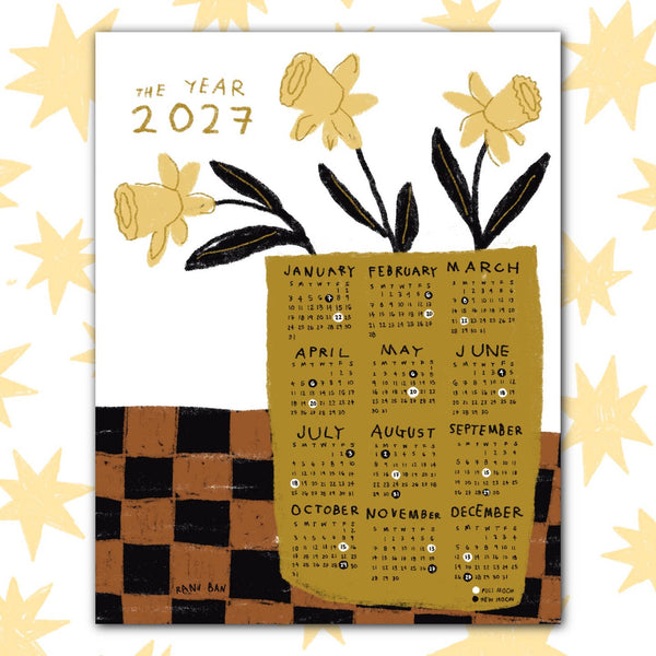2027 Still Life Art Calendar