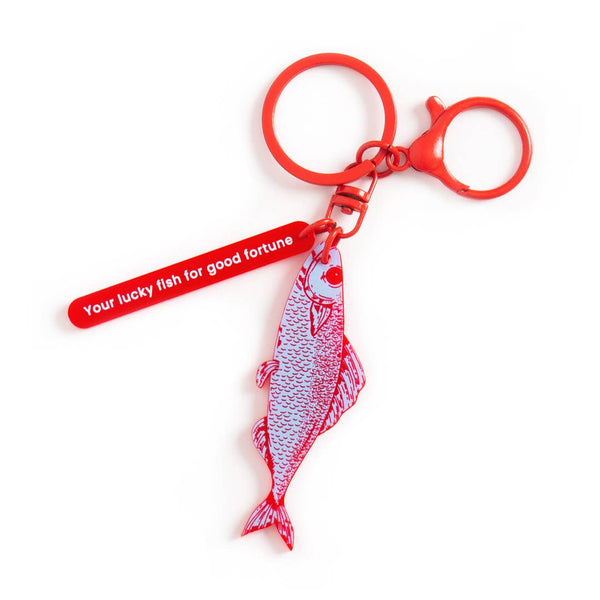 Acrylic Pisces Keychain