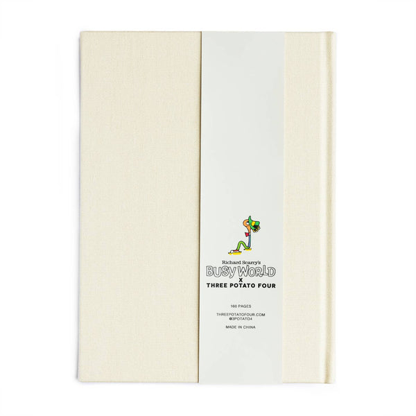 3P4 X Richard Scarry® - Lowly Floral Embroidered Journal