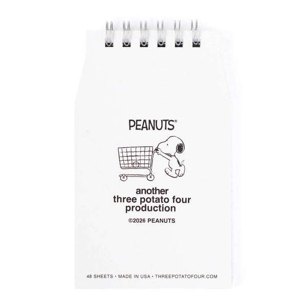 3P4 X Peanuts® Grocery - Snoopy Orange Juice Mini Notebook