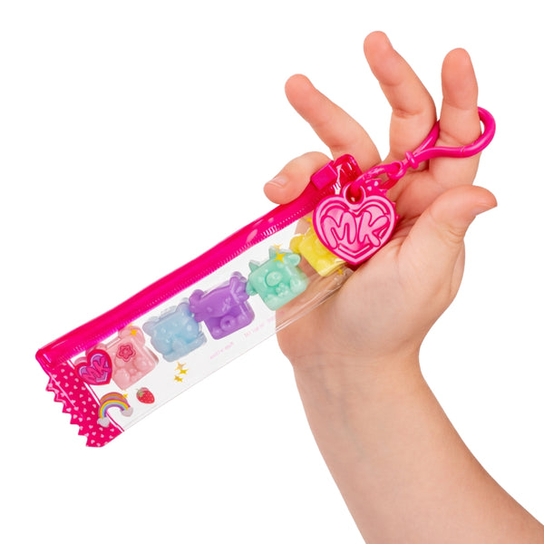 Mushykinz Squishy Pocket Palz 5-Pack Keychain