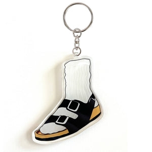 Socks & Sandals Birkenstocks Keychain