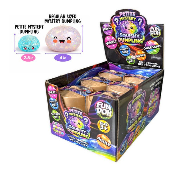 Fun Doh Petite 2.5" Mystery Dumpling Squishy Toy