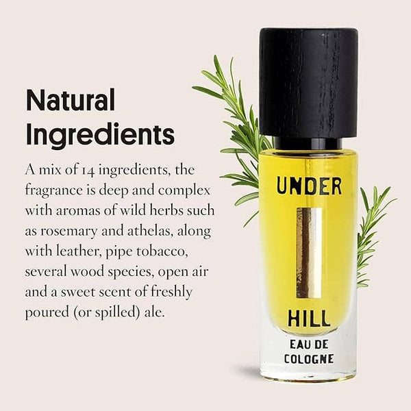 Underhill Eau De Cologne | Unisex Aromatic Blend 10ml