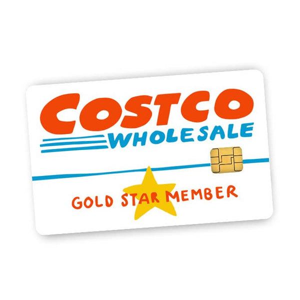 Costco Gold Star Member Credit Card Skin