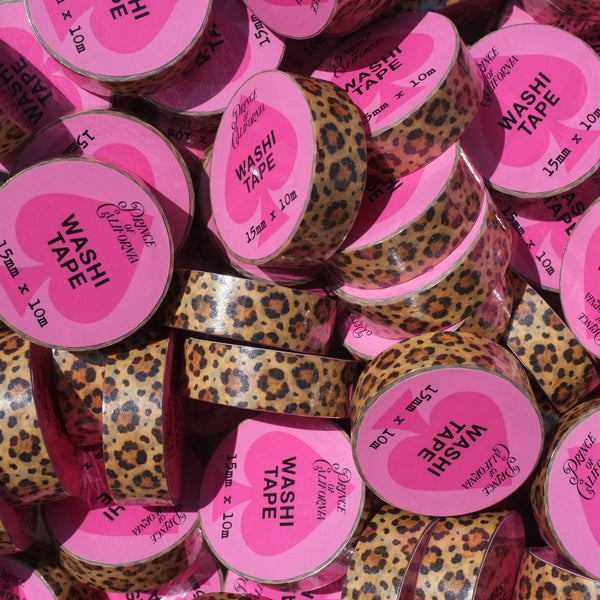 Leopard Washi Tape