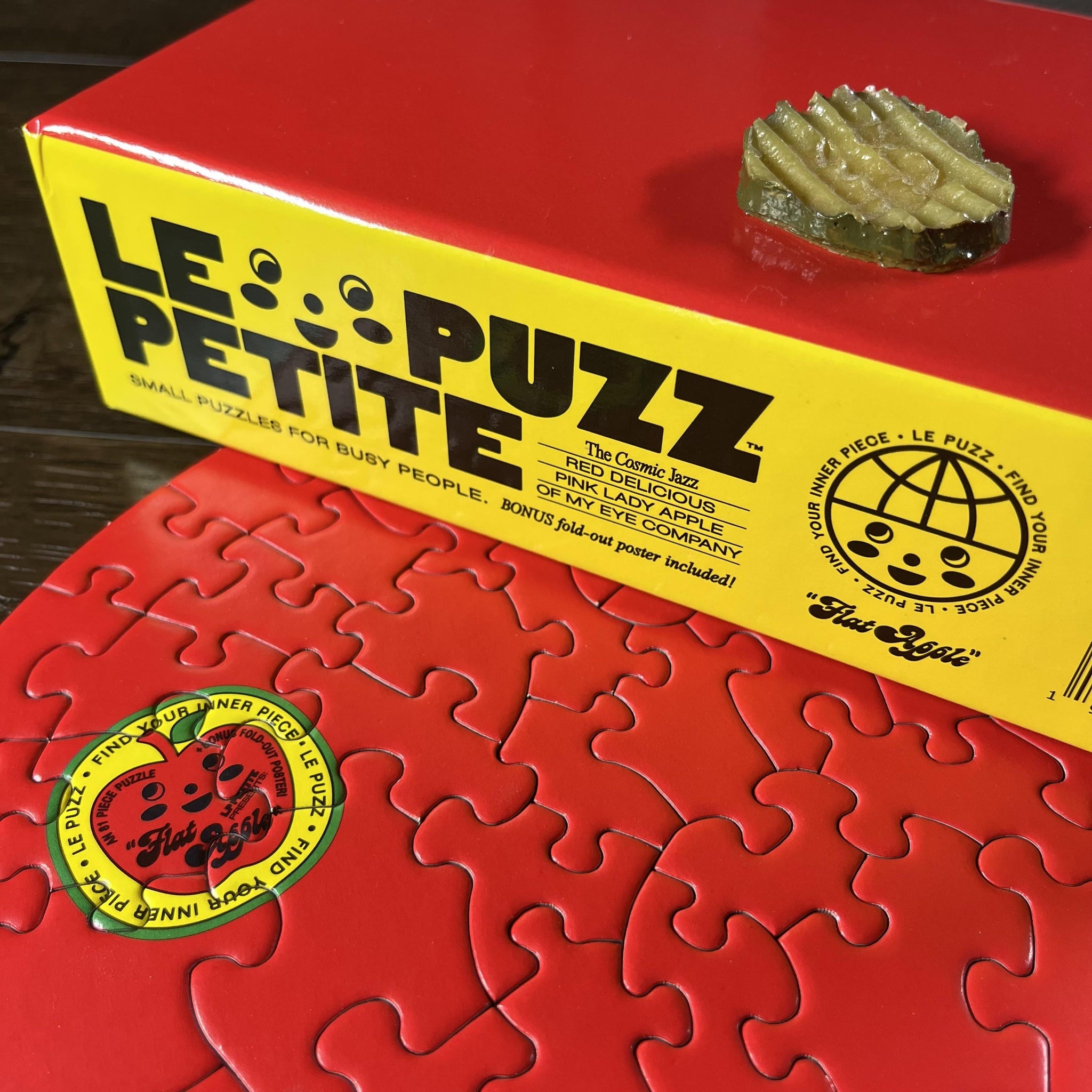 Flat Apple - (81 Piece Puzzle) – All The Feels