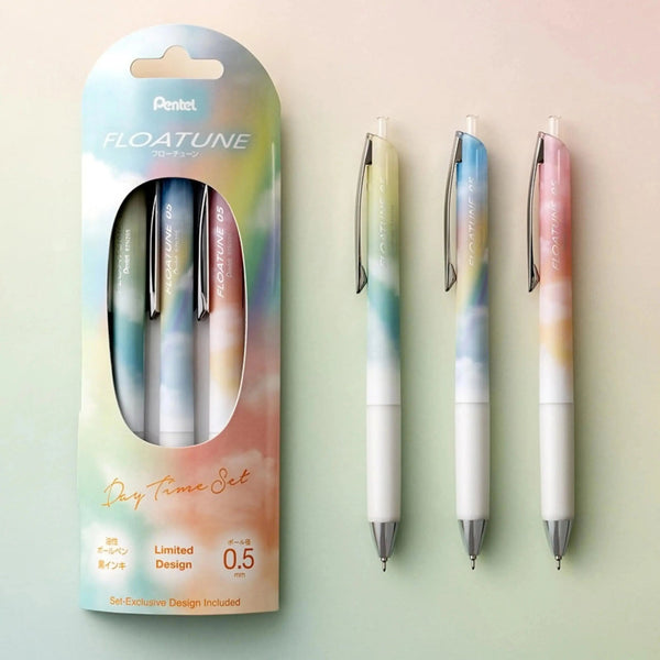 Pentel Floatune - Limited Edition - Day Time Set of 3