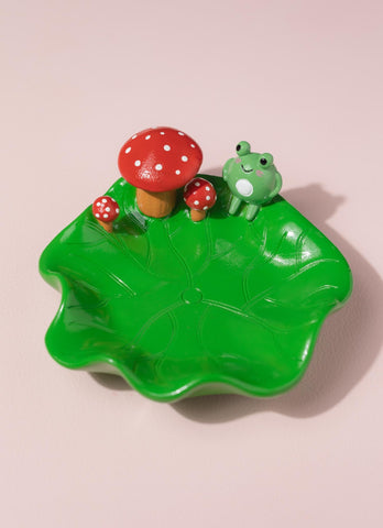 Frog Lily Pad Ashtray