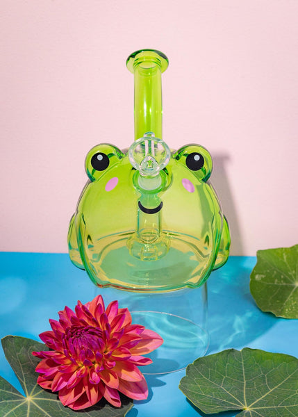 Frog Bubbler Water Pipe