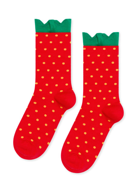 Strawberry Crew Socks