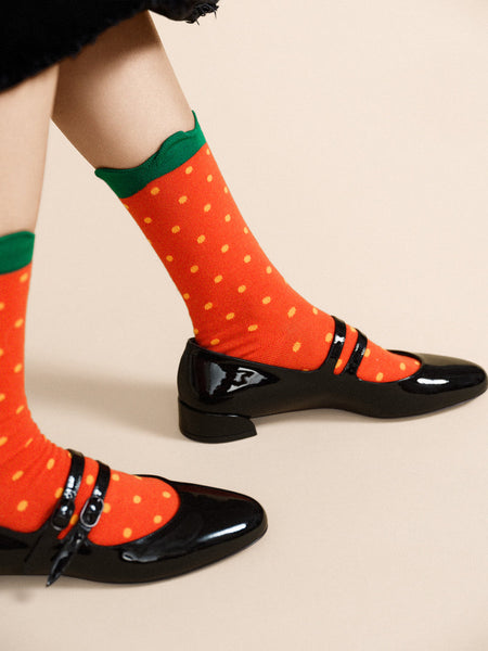 Strawberry Crew Socks