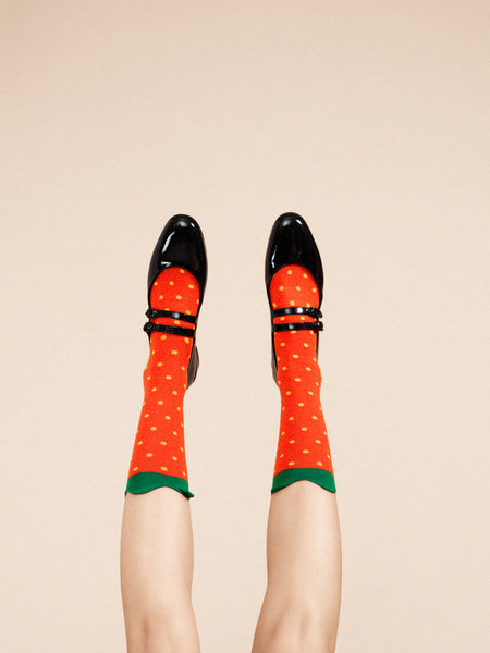 Strawberry Crew Socks