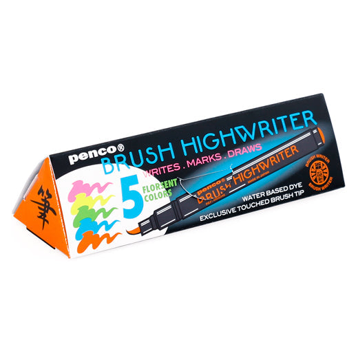 Highlighter Brush Pen Set