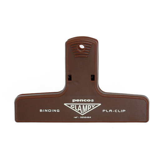 Plastic Clip - Brown