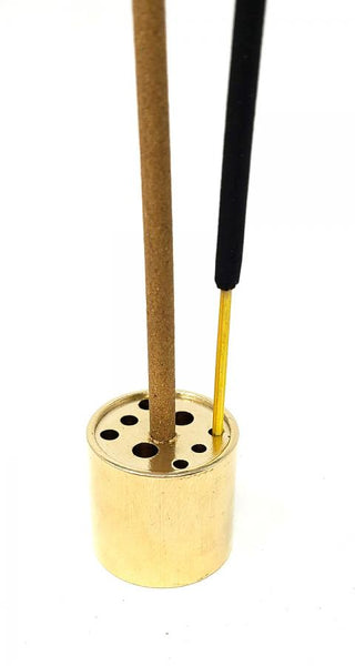 9 Hole Incense Holder - Brass