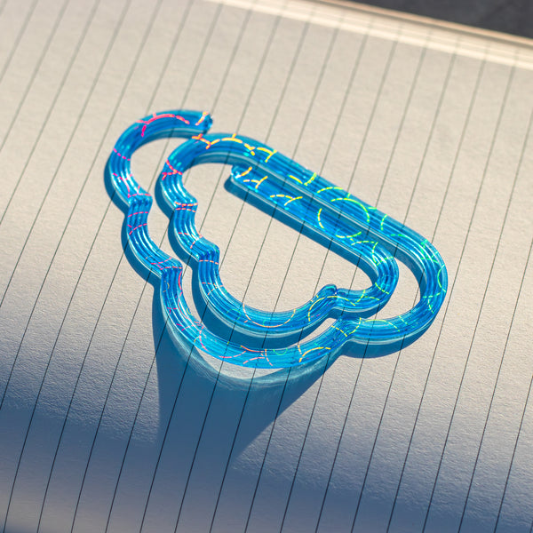 Cloud Bookmark - Glass Wave