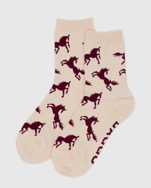 Crew Socks - Horses