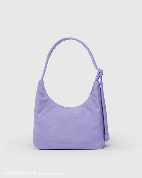 Mini Nylon Shoulder Bag - Embroidered Hello Kitty & My Melody