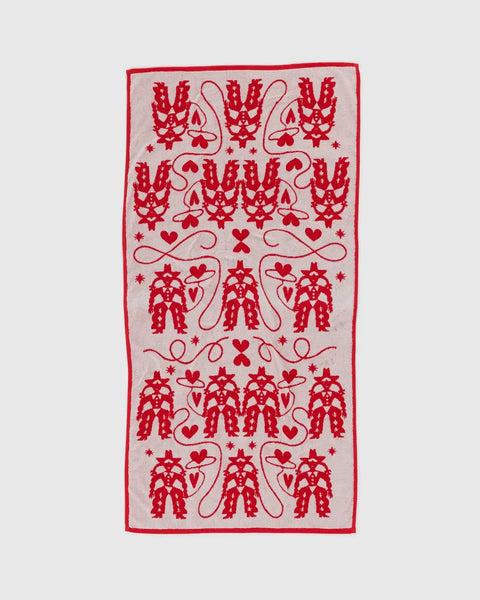 Bath Towel - Cowgirl