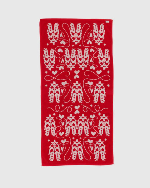 Bath Towel - Cowgirl