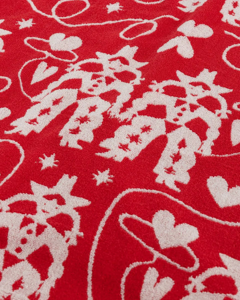 Bath Towel - Cowgirl