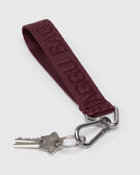 Logo Keychain - Mahogany