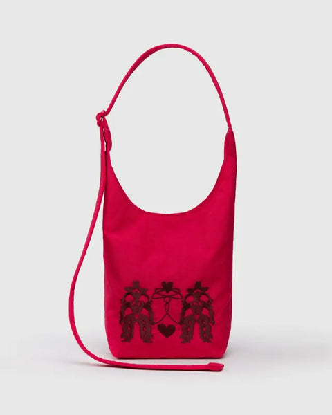 Small Nylon Sling - Embroidered Cowgirl