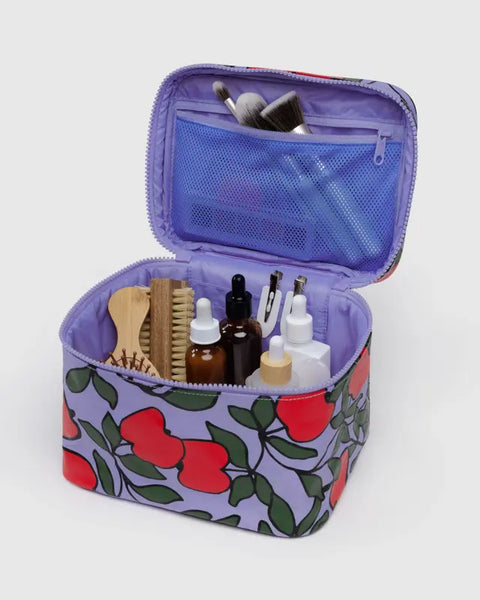 Large Cosmetic Case - Apple Tree