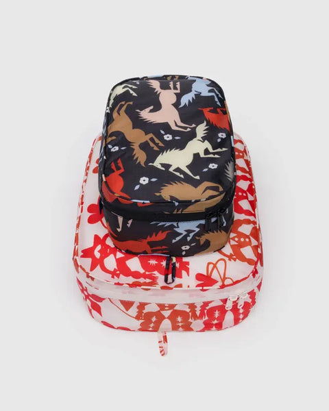 Packing Cube Set - Western Cut Outs