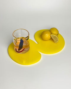 Medium Table Blob 04 - Yellow