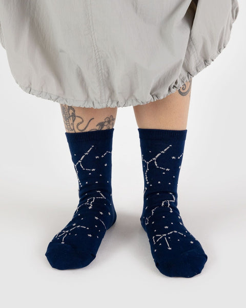 Crew Socks - Midnight Contellation