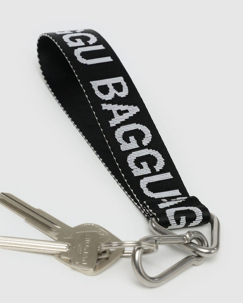 Logo Keychain - Black & White