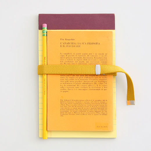 Slim Adjustable Book Band - Yellow