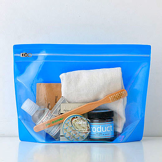 Gusset Pouch / Large - Blue
