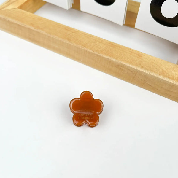 Mini Flower Hair Claw Clip