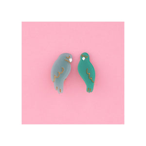 Lovebirds Hair Clip