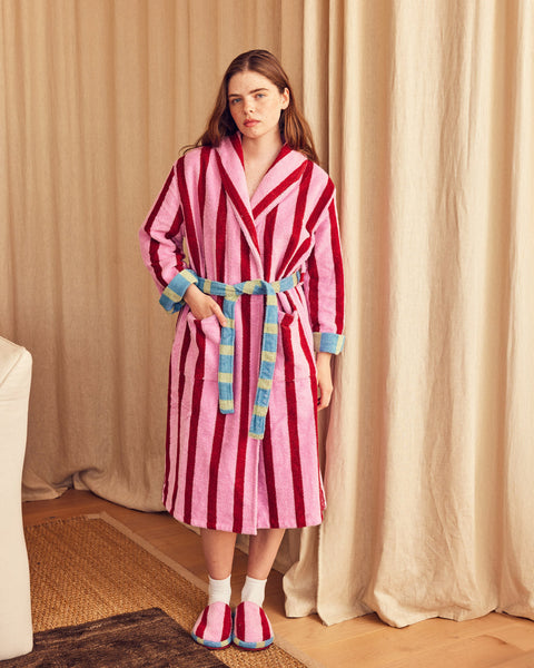 Robe - Magnolia Stripe