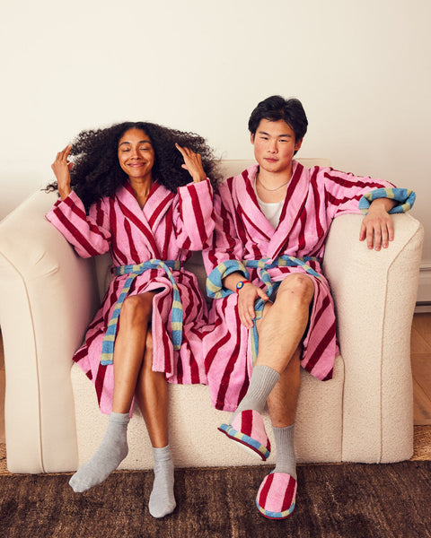 Robe - Magnolia Stripe