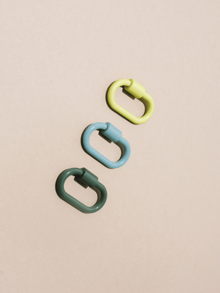 Mini Lock Keychain Set - Pistachio