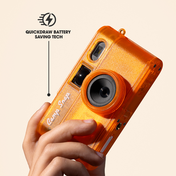 Camp Snap V201 Camera - Tangerine Drift