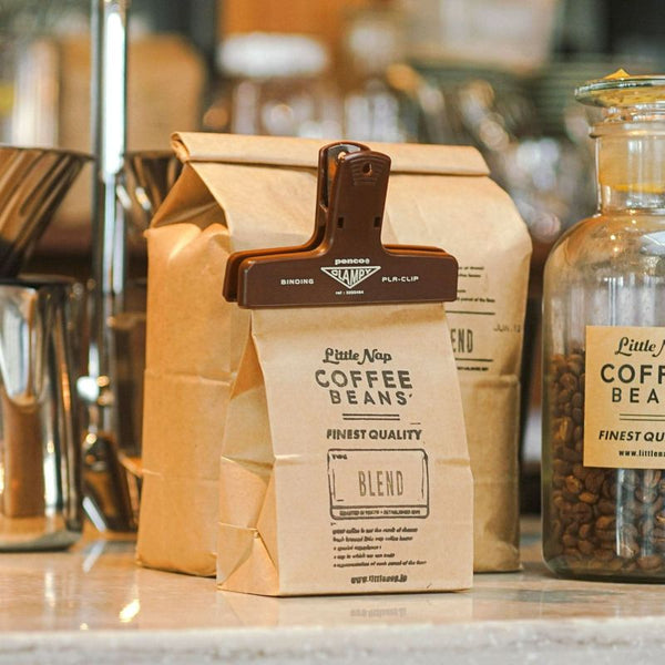 Plastic Clip - Brown