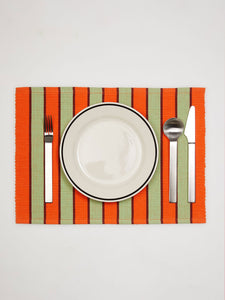 Stripe Placemat - Pesto