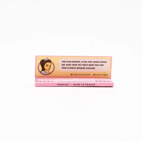 Pink Rolling Papers 1-1/4"